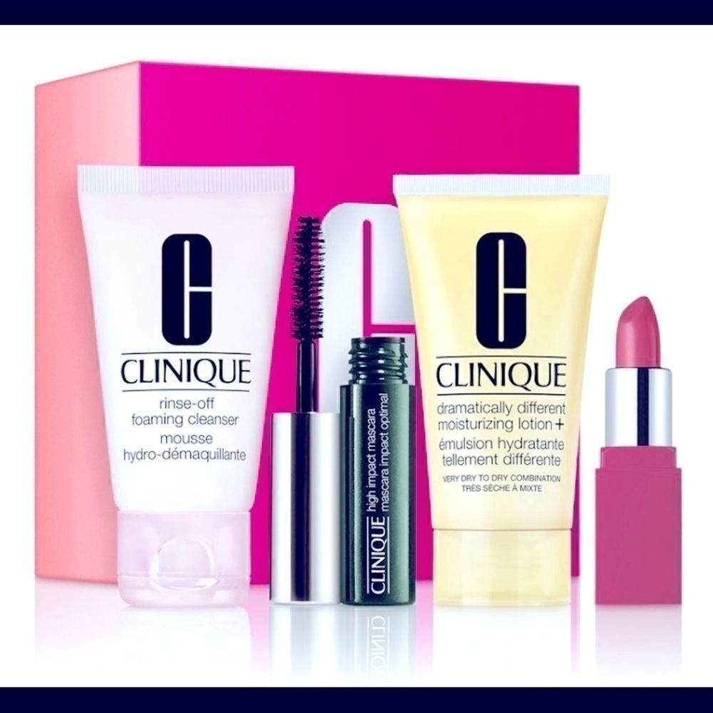 🛍4 PCS Clinique Discovery Skin Care Set
